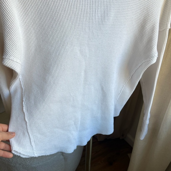 Abercrombie & Fitch Long Sleeve Thermal Tee | Small - Picture 4 of 10